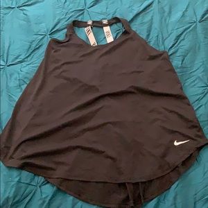 Black nike dry fit tank top